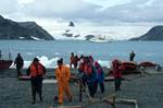 Group Arriving, Prof.Khromov, Brazilian R.S.Commandante Terraz, Antarctica