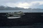 Ruined Water Boat, Approaching Deception Island, Antarctica