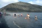 Many Bathers & Hill, Pendulum Cove, Antarctica