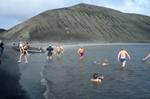 Many Bathers & Hill, Pendulum Cove, Antarctica
