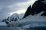 Glacier, Black Pinnacle, Neumayer Channel, Antarctica