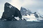 Glacier & Rocky Peak, Paradise Bay, Antarctica