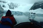 Misty Glacier & Figure, Paradise Bay - Zodiac Cruise, Antarctica
