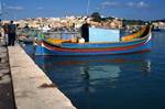 Harbour & Large Boat, Marsaxlakk, Malta