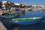 Boats in Harbour, Marsaxlakk, Malta