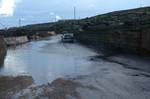 Flooded Road, Near Bugibba, Malta