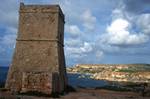 Watch Tower & Rocky Coast, West Coast, Malta