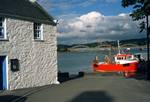 Harbour & Red Boat, Kircudbright, Scotland