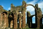 Priory, Arches, Lindisfarne, England