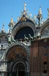 St.Mark's - Doorway & Roof, Venice, Italy