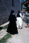 Women Coming Out Of Church, Cilipi,Yugoslavia - Croatia