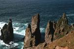 Sea, Rock Pinnacles, Fair Isle, Scotland
