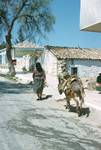 Woman Leading Donkey, Old Corinth, Greece