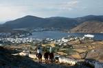 Bay from Hill, Patmos, Greece