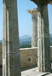 Columns, Temple of Aphaea, Aegina, Greece
