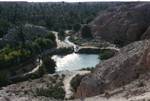 Looking Down on Pool, Gabes Oasis, Tunisia