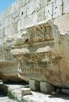 Carved Cornice, Lion Head, Baalbek, Lebanon