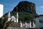 Puerto de las Mieves - Church & Rocky Hill, Gran Canaria, Spain - Canary Islands