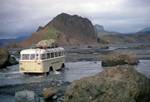 Ulfar's Bus Crossing River, Thorsmork Valley, Iceland