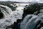 River & Waterfall, On Way to Askja, Iceland