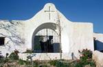Entrance to Church, Santa Eulalia, Spain - Ibiza