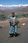 Berber Boy, Sight of High Atlas, Morocco