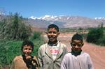 Three Boys, Telhouet Valley, Morocco