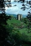 Neidpath Castle, Peebles, Scottish Borders, Scotland
