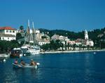Harbour with 'Maestral', Cavtat, Croatia (Yugoslavia)