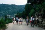 Going Over to the Lake (Joan on Donkey), Polace, Croatia (Yugoslavia)