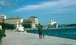 The Quay & A Genuine Dalmatian, Sibenik, Croatia (Yugoslavia)