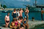 Group of Bathers, Pisak Bay, Croatia (Yugoslavia)