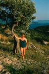 Olive Tree, Anna in Bathing Costume, Trsenik, Croatia (Yugoslavia)
