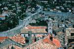 Looking to High Fort, Dubrovnik, Croatia (Yugoslavia)