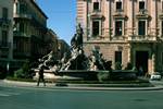Piazza di Archimedes, Syracuse, Italy - Sicily