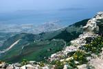 From Spanish Fort - Looking Down on Trapani, Erice, Italy - Sicily