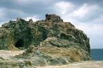The Rocks near Sulphur Cave, Vulcano, Italy - Sicily