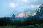 View of Lipari (5 Rocks), Vulcano, Italy - Sicily