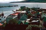 Tinganes from Hotel Roof, Torshavn, Faroes