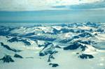 Ice Cap, Fjord, Flight to Greenland, 