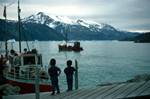 Jetty, Our Red Boat & 2 Boys, Brattahlid, Greenland