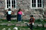 Children at House, Igaliko, Greenland