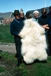 Man With MY Sheepskin, Igaliko, Greenland