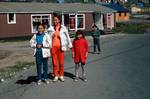Children in Front of Shop, Narssaq, Greenland