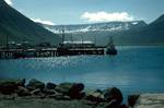 Pier, Boats & Distant Snowy Hills, Isafjordur, Iceland