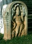 Guardstone, Anuradhapura, Ceylon