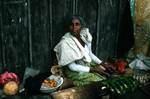 Woman at Betel Stall, Ceylon