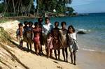Little Beach & Children, South of Galle, Ceylon