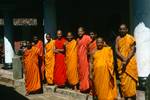 Group of Monks, Kelaniya, Ceylon