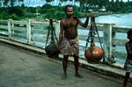 Man with Water Pots, Negombo, Ceylon